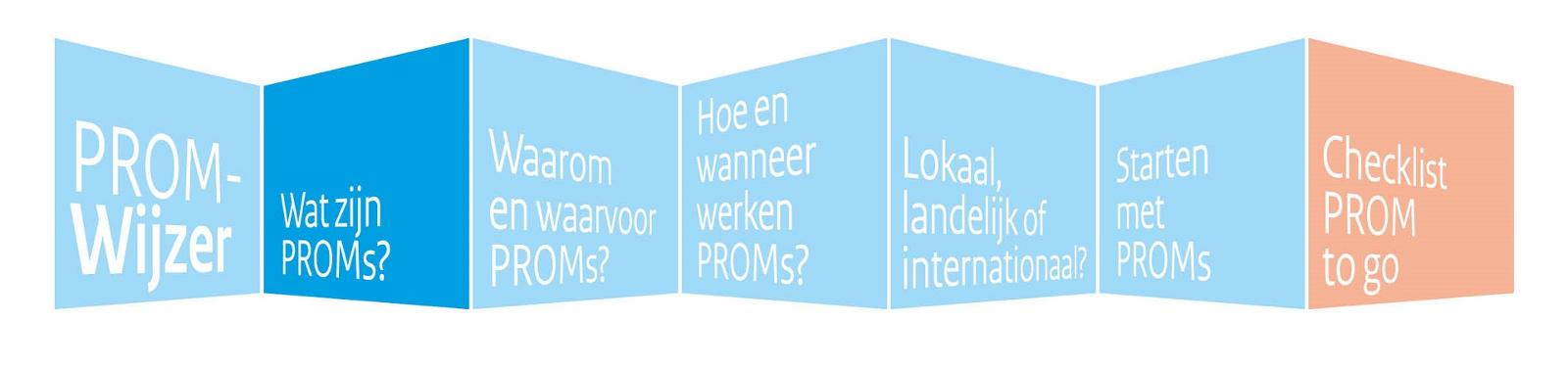 PROM-wijzer tegel 1 Wat zijn PROMs