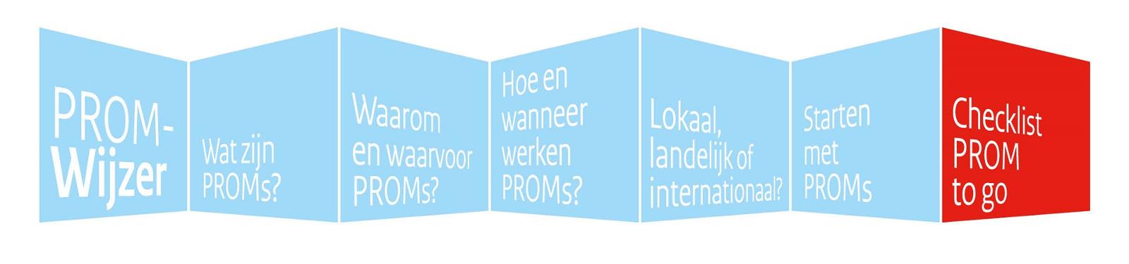 PROM-wijzer tegel 6 Checklist PROM to go