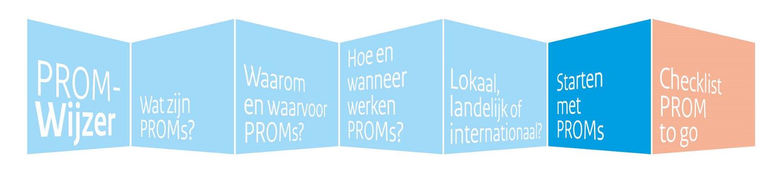 PROM-wijzer tegel 5 Starten met PROMs